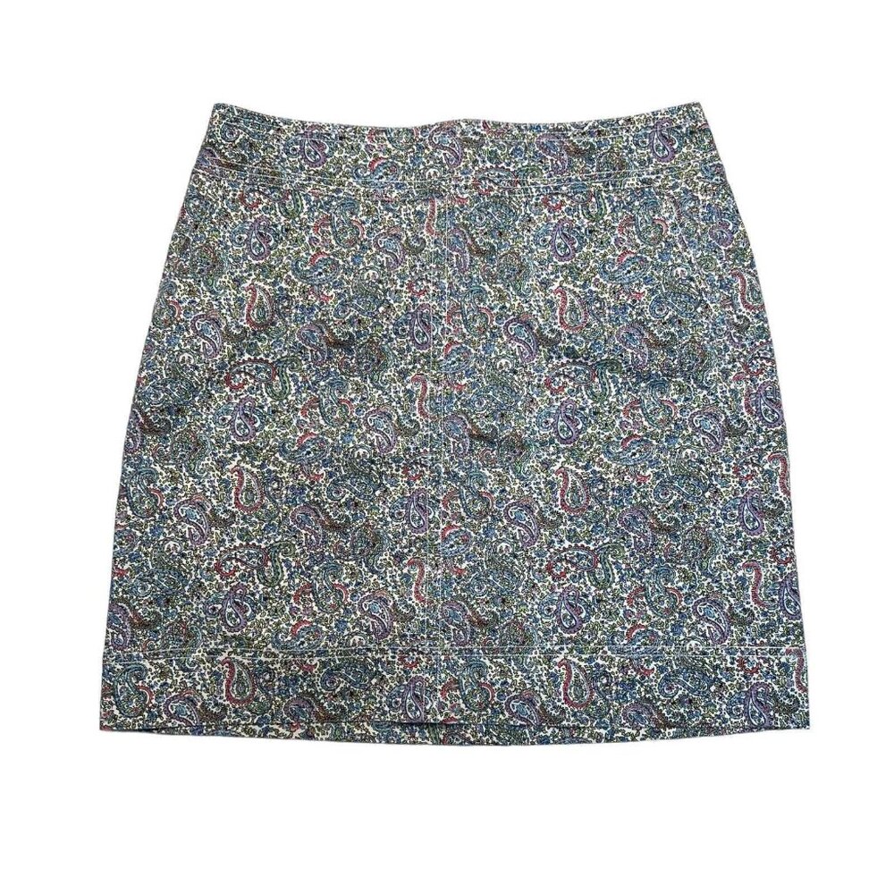 Talbots Women’s Floral Print Mini Skirt Size 8